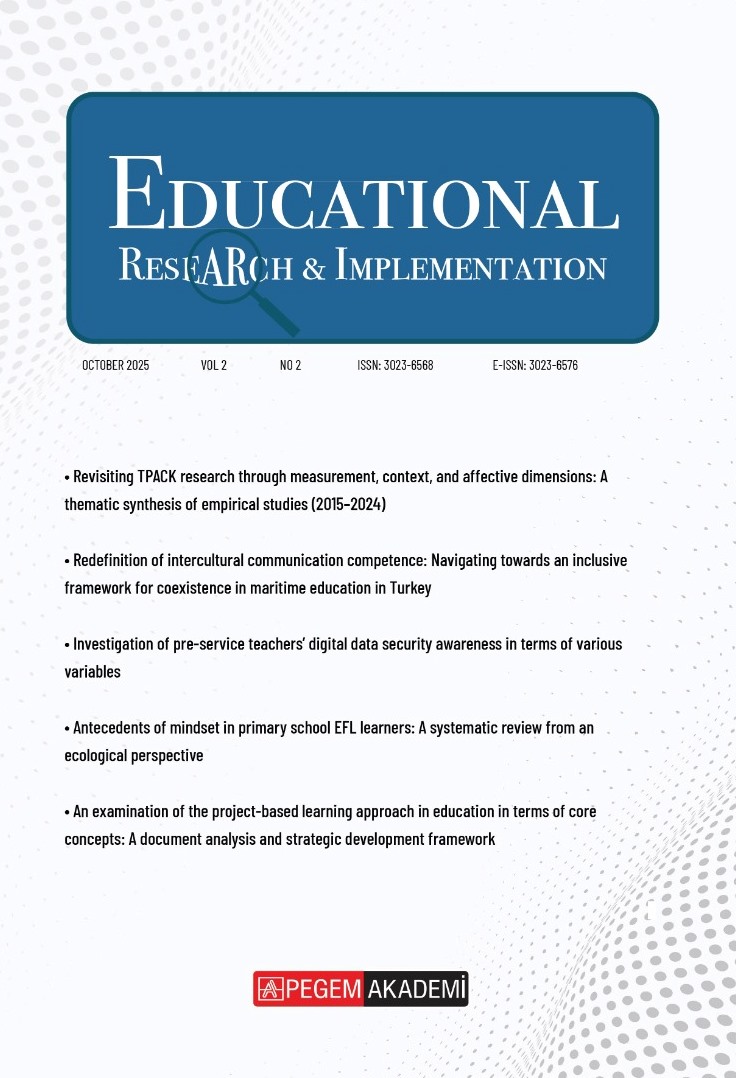 					View Vol. 2 No. 2 (2025): Educational Research & Implementation
				